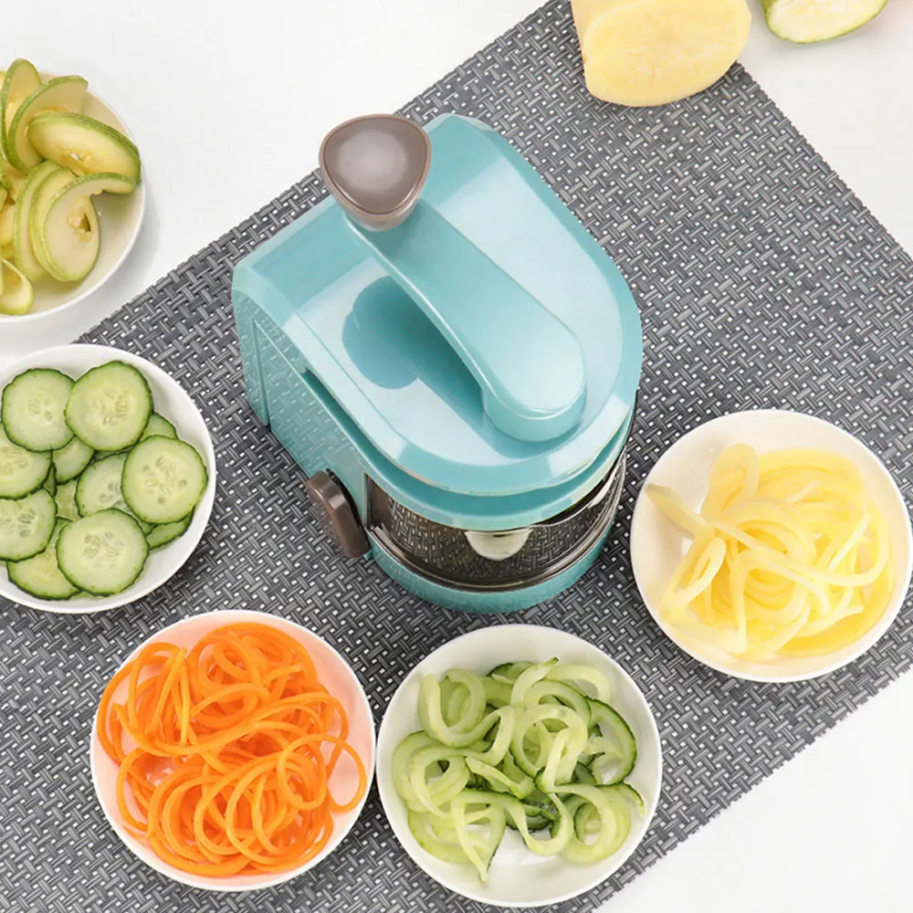 Multifunctional Vegetable Cutter Household Potato Shredder Hand-cranked filament Vegetable Cutter Shredded Machine