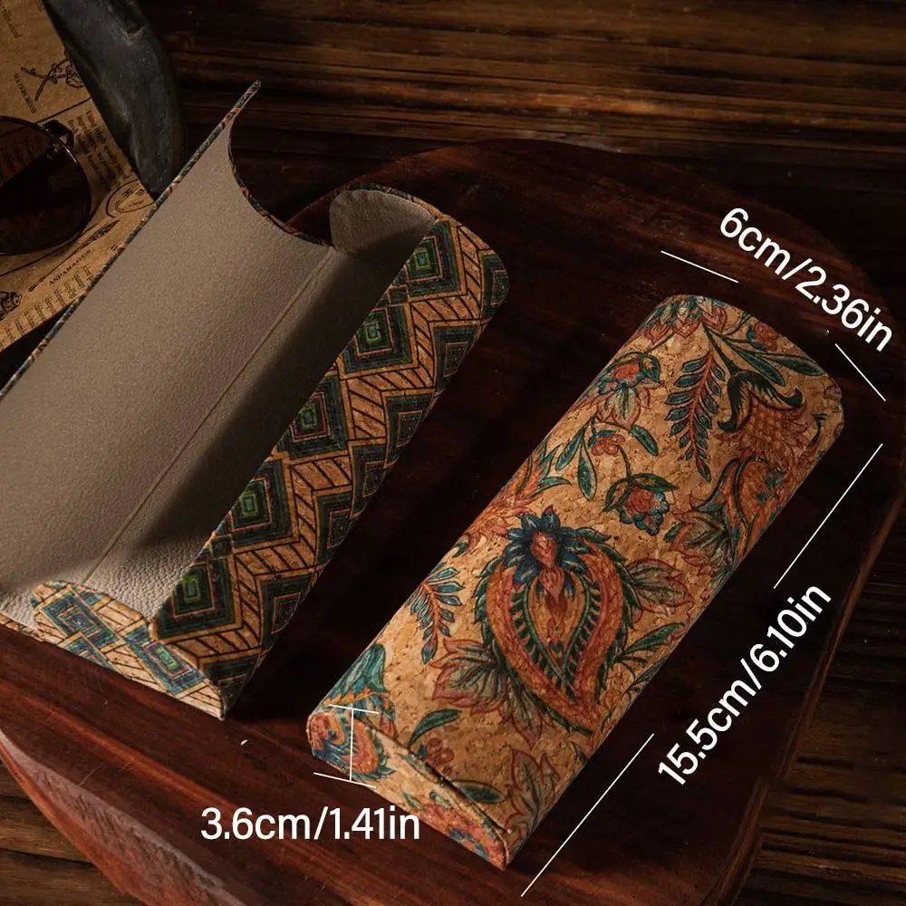 Exotic Pattern Glasses Case Glasses Accessories Hard Shell Lightweight Sunglasses Storage Box Anti-pressure Spectacle Case Men