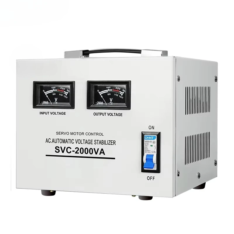 

Customized 3kVA 5kVA Electrical Price Single Phase Voltage Stabilizer AVR AC Automatic Voltage Regulator