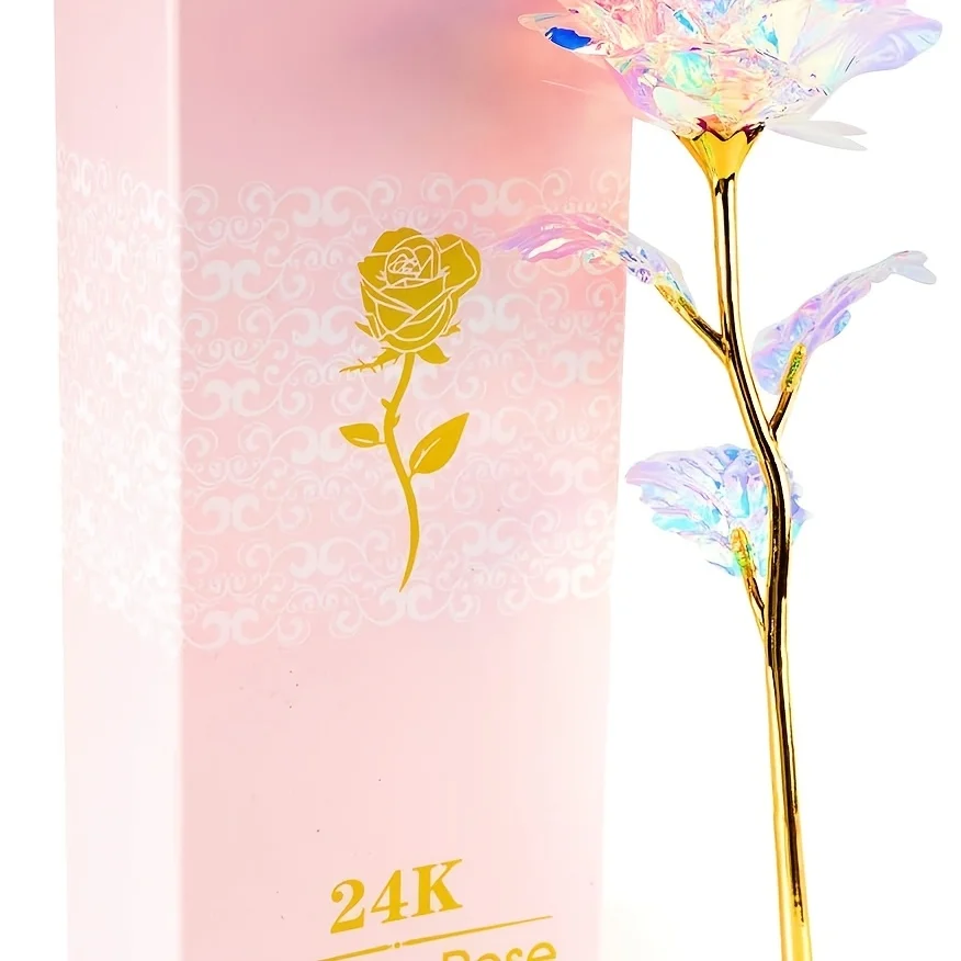 

Вечные хрустальные розы в галактике Стеклянная ваза - консервированный букет роз, навсегда цветочный подарок для женщин, мамы, жены, годовой круглый декор