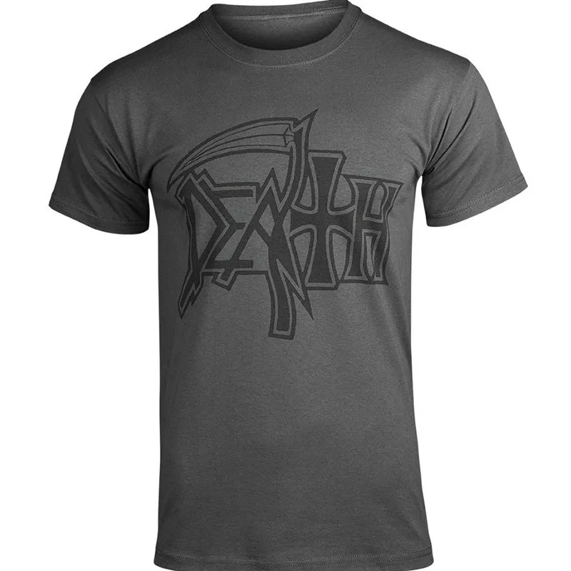 Summer DEATH Metal Band Rock Thrash Thrash Metal American Vintage Character Picture Dark Short-sleeved T-shirt