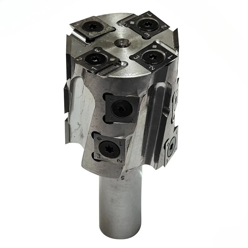 Woodworking Router with Handle Spiral Heavy Tongue And Groove Machine End Mill for Slotting Bottom Trimming Discarded Router