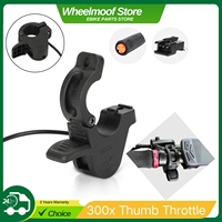 WUXING 300X Electric Bike Fast Release Thumb Throttle, Speed Accelerator for E-Bikes, E-Scooters, and Bafang Conversion Kit