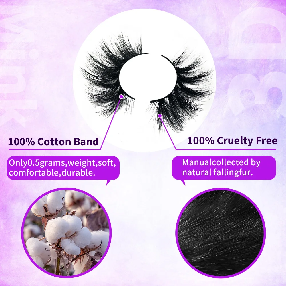 Wholesale 20/30/40/50Pairs Eyelashes 3D Mink Lashes Handmade Fluffy Dramatic Lashes Cruelty Free False Eyelashes Makeup Lashes