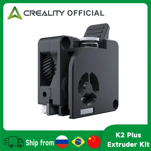 Creality K2 / K2 Pro / K2 Plus Kit extrusora 6.25:1 Relación de reducción Sensor de rotura de filamento incorporado de engranajes duales para impresora 3D K2