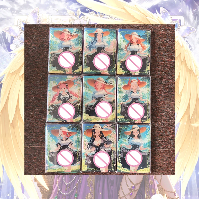 Anime One Piece ZP YP HR NP YH NS HMG Cards Nami Robin Hancock Uta Yamato Vivi Carrot Reiju Shirahoshi Perona Collection Cards view 5