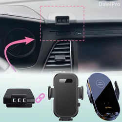 For Hyundai Sonata LF 2015 2016 2017 2018 2019 Car Phone Mount Wireless Charging Phone Holder Special Fixed Base Car Accessories