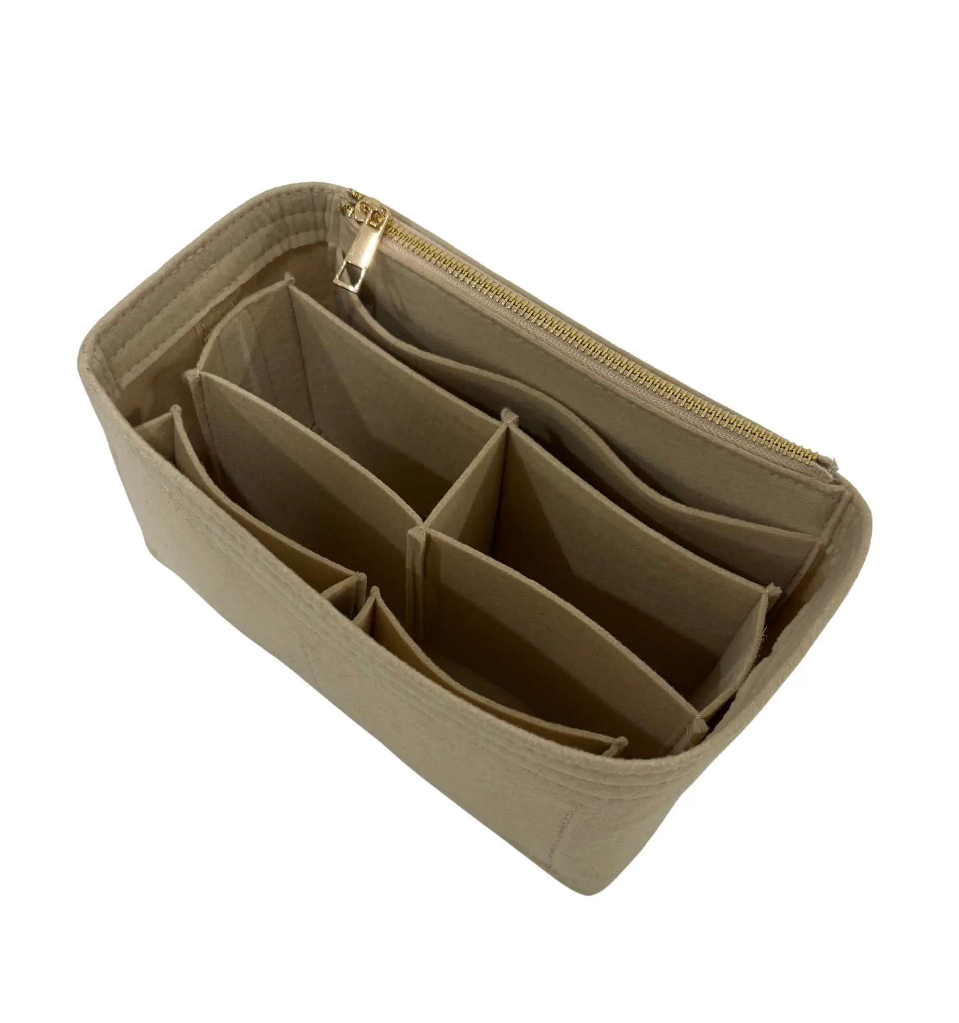 منظم المحفظة إدراج الغرور لطيف، Nice bb، Vanity PM منظم إدراج أكياس منظم حقيبة يد ماكياج تنظيم شكل قاعدة محمول