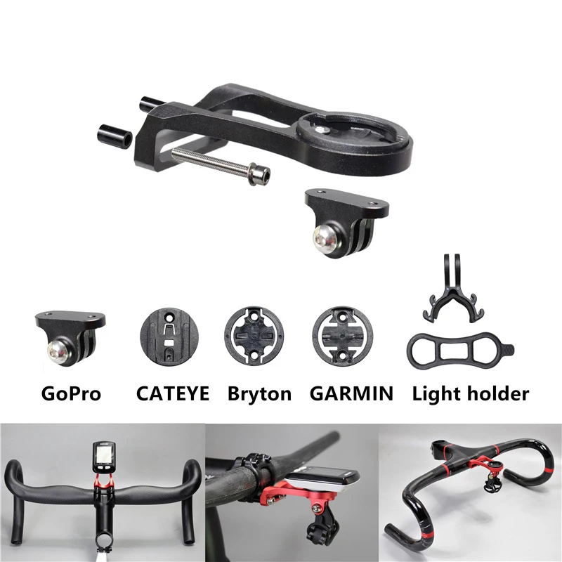 Bicycle Computer Camera Holder for Garmin IGPS Aluminum Alloy Bike Handlebar Mount Equipment Mountain Road Cycling Bracket