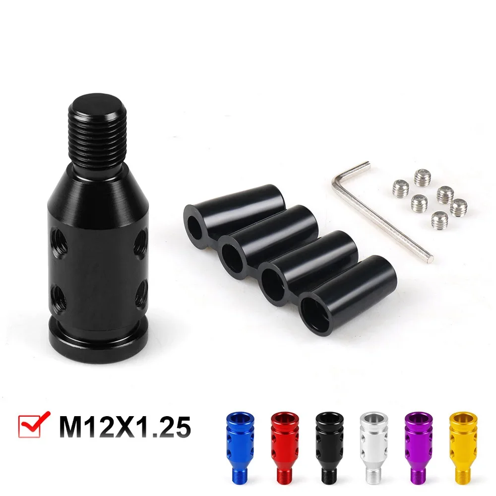 Car Gear Thread ConverterAutomatic Manual Gear Lever Universal AdapterShift Base Snap-on Adaptor