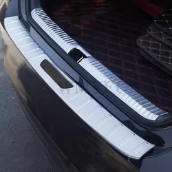Rear Bumper Foot Plate Trunk Door Guard Protector Cover Trim  For Toyota Camry 2018 - 2022  2023 External Spare Parts