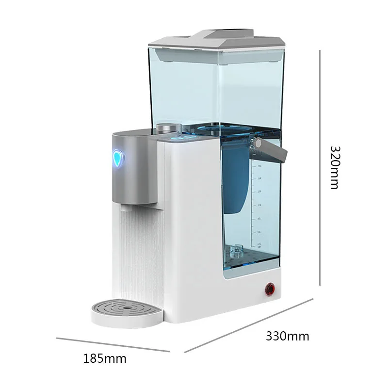 가정용 직접 식수 주전자 설치가 필요 없는 조리대 정수기 3초 동안 끓는 물을 연화시킵니다.