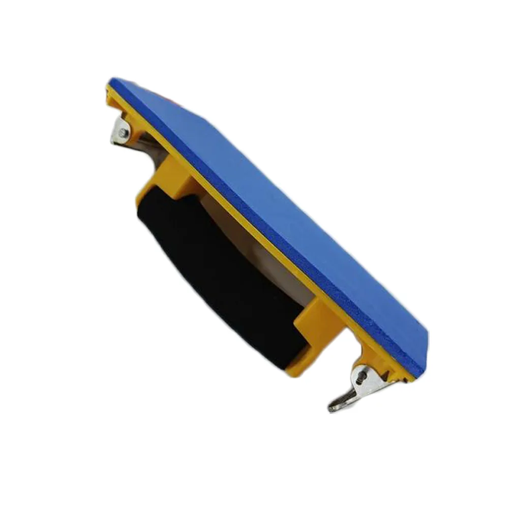 1 Stück Schleifpapierhalter Schleif- und Polierwerkzeug Handschleifer Holzbearbeitungs-Schleifwerkzeug Wandschleifbrett Metallclip für Holz und Metall – Detail 26
