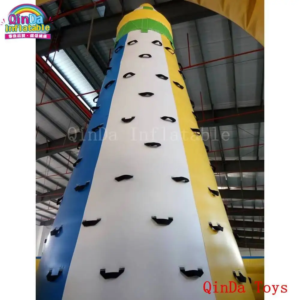 New Design Inflatable Climbing Tower Moving Rock Mountain with Free Blower Used Inflatable Climbing Wall for Sale