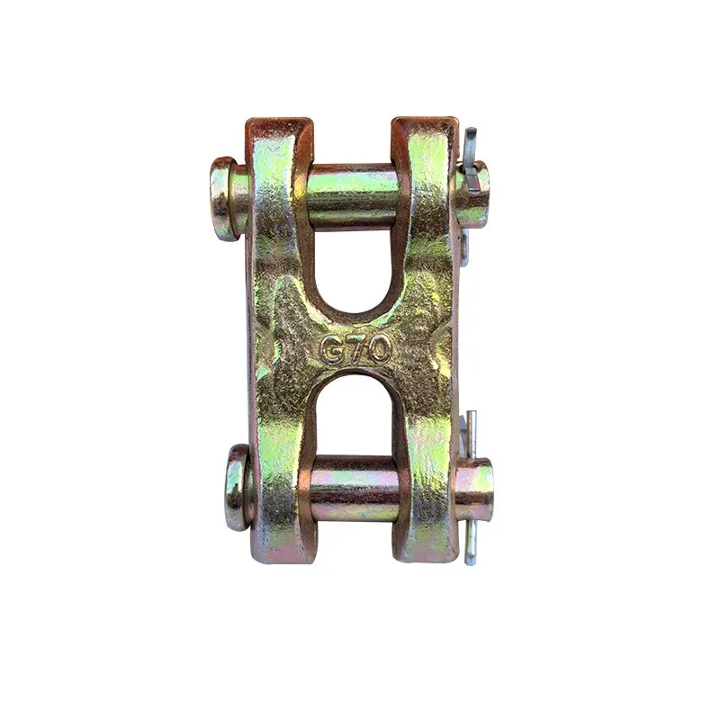 G80 X‑Type Chain Connecting Link 5 Ton Lifting Coupler