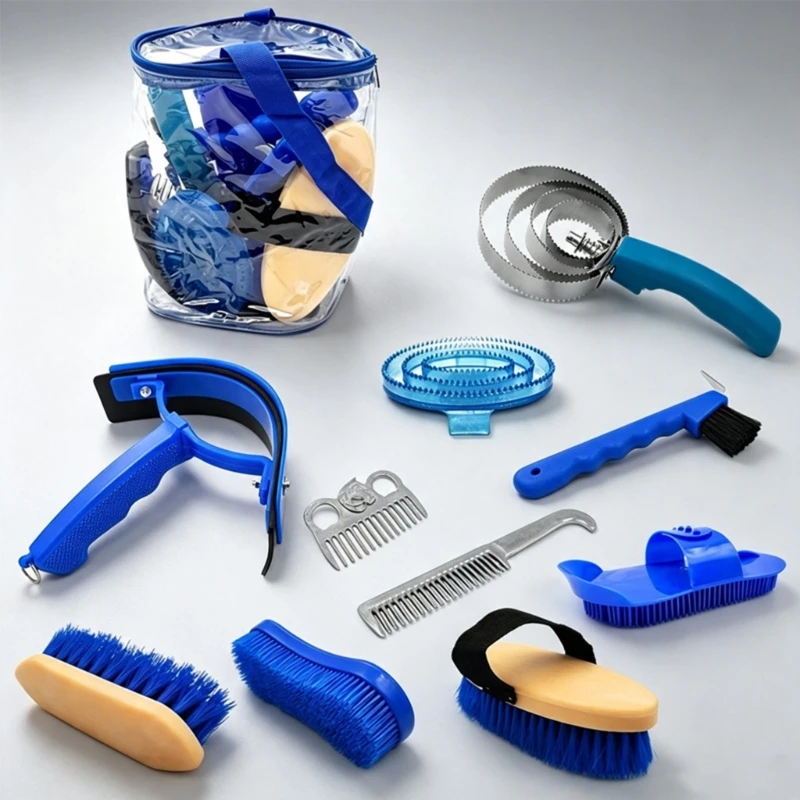 set-per-toelettatura-per-manto-zampe-e-cura-post-lavaggio-con-spazzole-strumenti-per-toelettatura-in-metallo