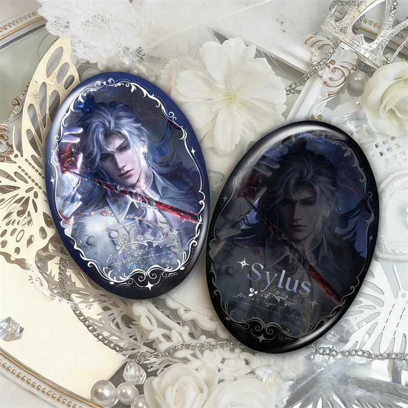 لعبة الحب والمساحة العميقة سيلوس سيلفيوينج شيطان تأثيري شارة بروش الشكل التلبيب دبابيس الملابس على ظهره مجموعة الموضة الدعامة #4