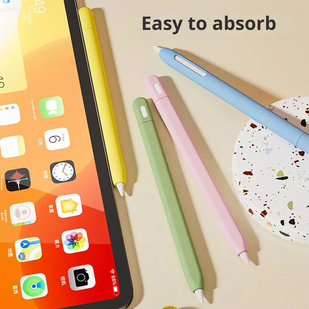 Pencil Case for Pencil 3rd Pencil 3rd Generation Silicone Sleeve Protective Cover Ultrathin Usb-c Case for Capacitive Classic