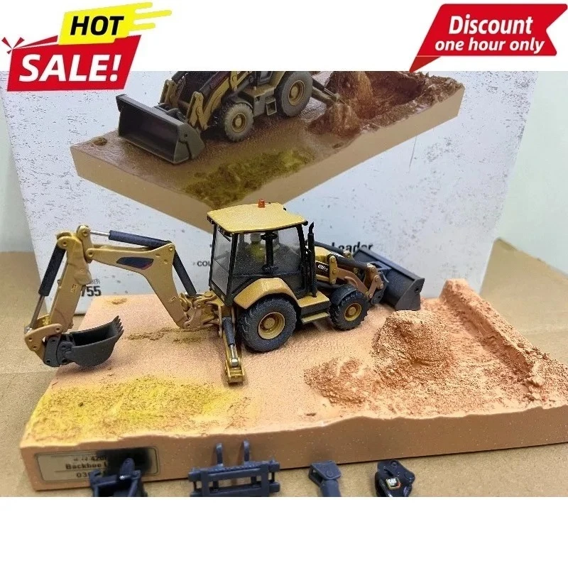 

1:50 Backhoe Loader Diecast Model for 420F2 IT Muddy Limited Edition Alloy Construction Vehicle 85755