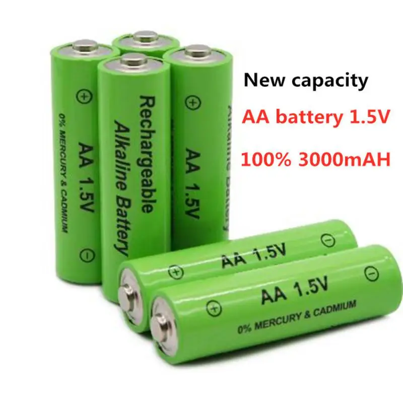 Batteria AAA 1.5V batteria ricaricabile AAA 3800mAh AAA 1.5V nuova batteria ricaricabile alcalina per giocattolo a luce Led MP3 lunga durata