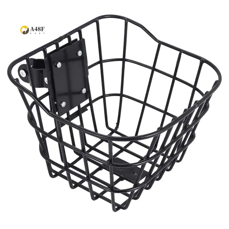 

A48F-детская велосипедная корзина с фиксированным держателем, велосипедные корзины для мальчиков и девочек, аксессуары для скутеров и велосипедов