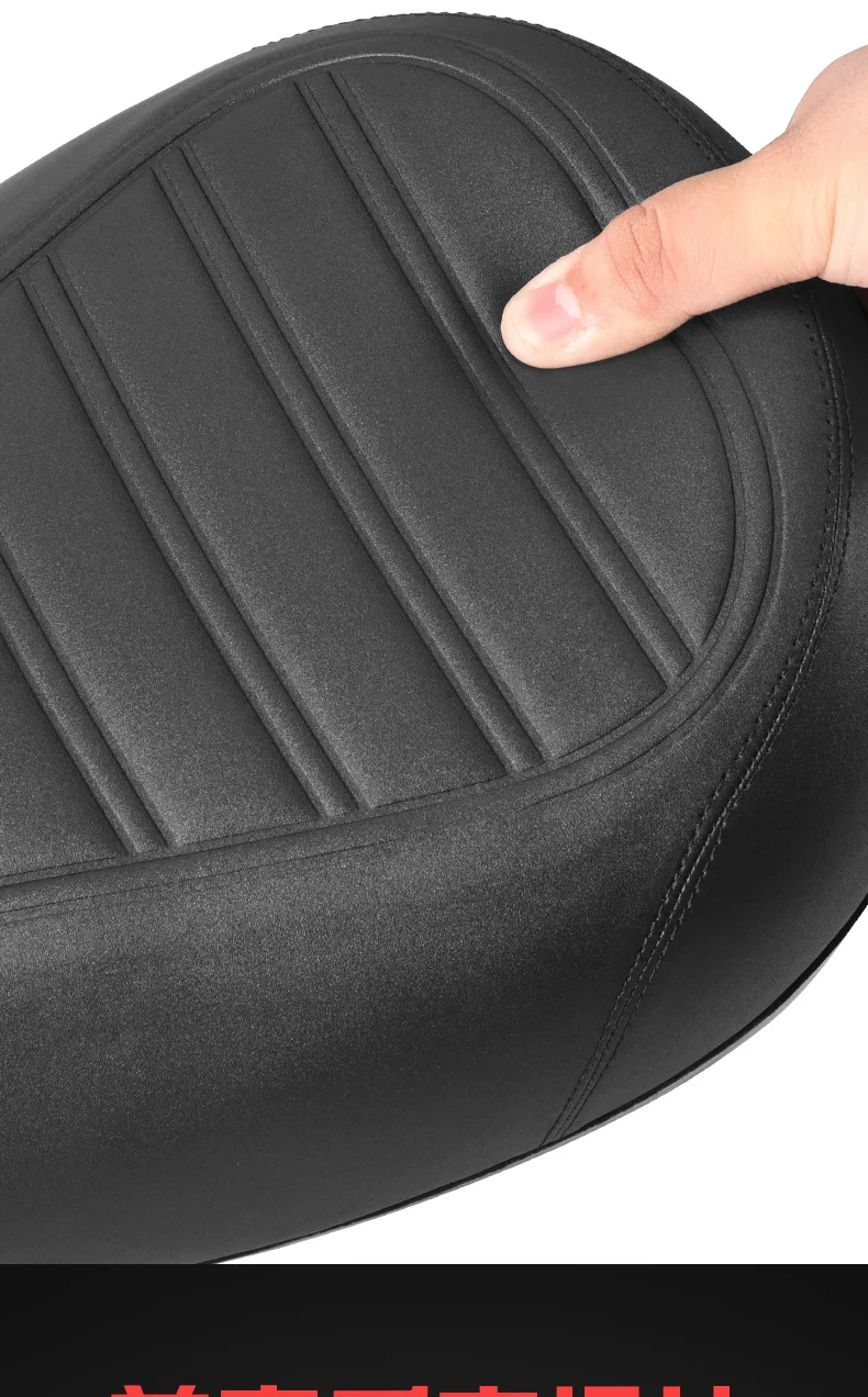 Weicher Fahrradsitz, breiter Mountainbike-Sattel, universell, atmungsaktiv, mit Vier-Ecken-Federung, Fahrradsitzkissen, Outdoor-Fahrradzubehör – Detail 7