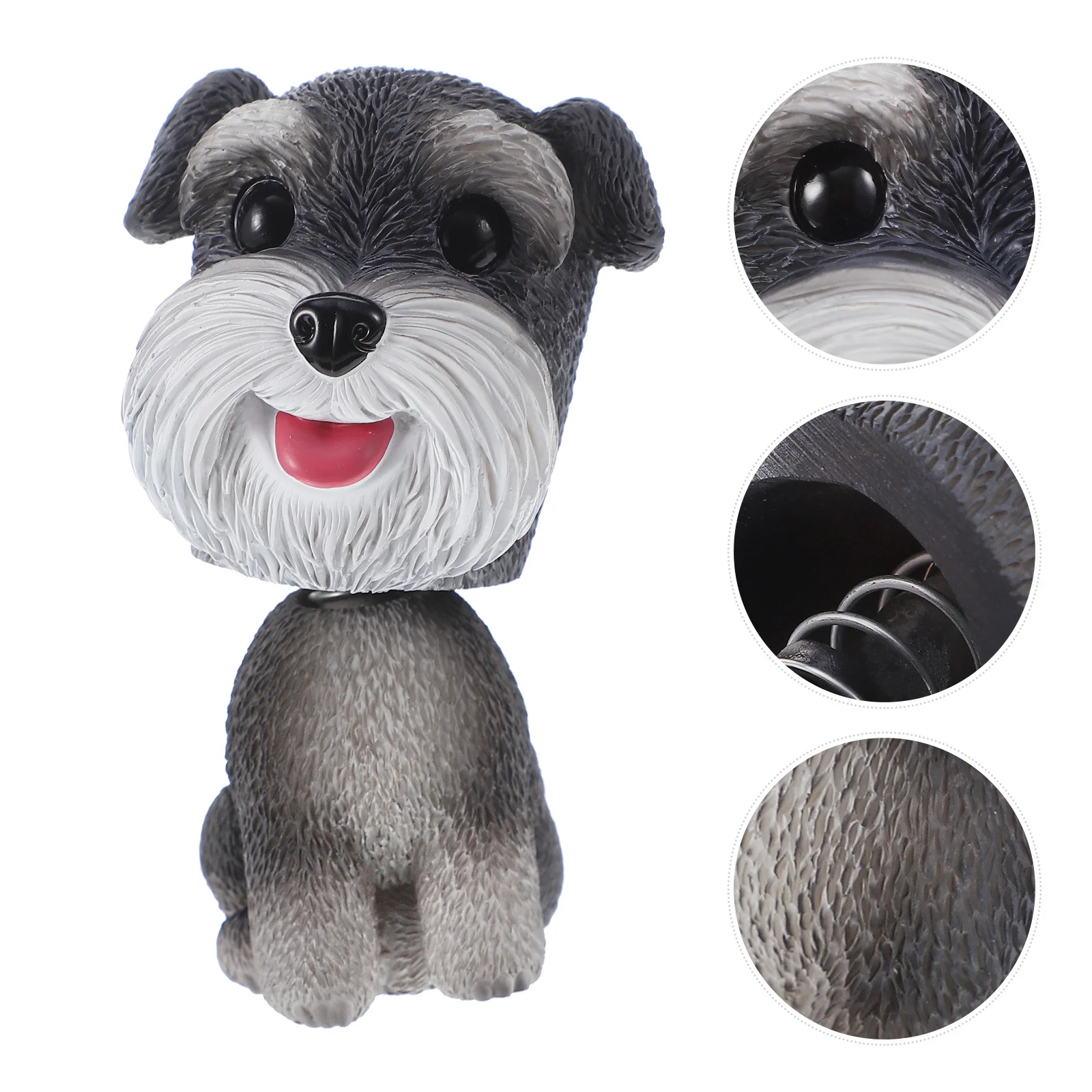 Schütteln Kopf Hund Ornament Welpen Desktop Decor Auto Kuchen Dekoration Fotografie Prop Schütteln Kopf Hund Dekor