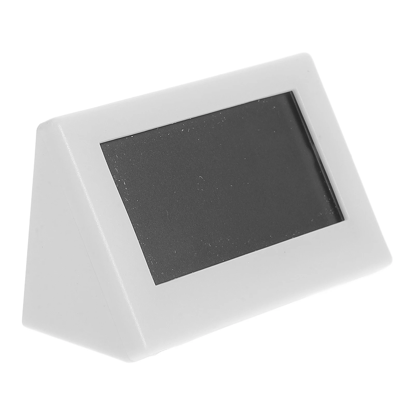 

Large Display Mini Plastic Office Clock for Dash Auto High Precision Triangular Design Vehicle Clock