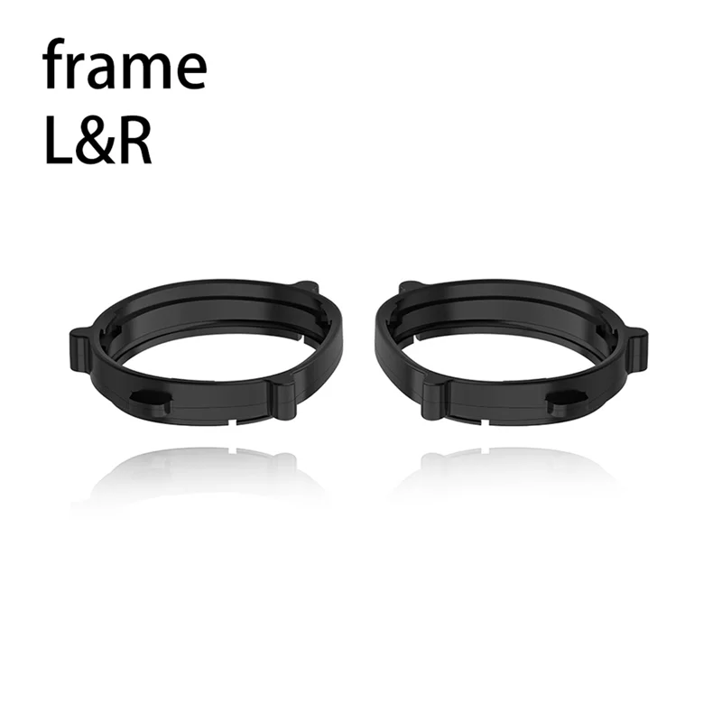 AA87 2 uds montura de lente VR de plástico de desmontaje rápido accesorios VR para lentes Meta Quest 3 montura de gafas magnética
