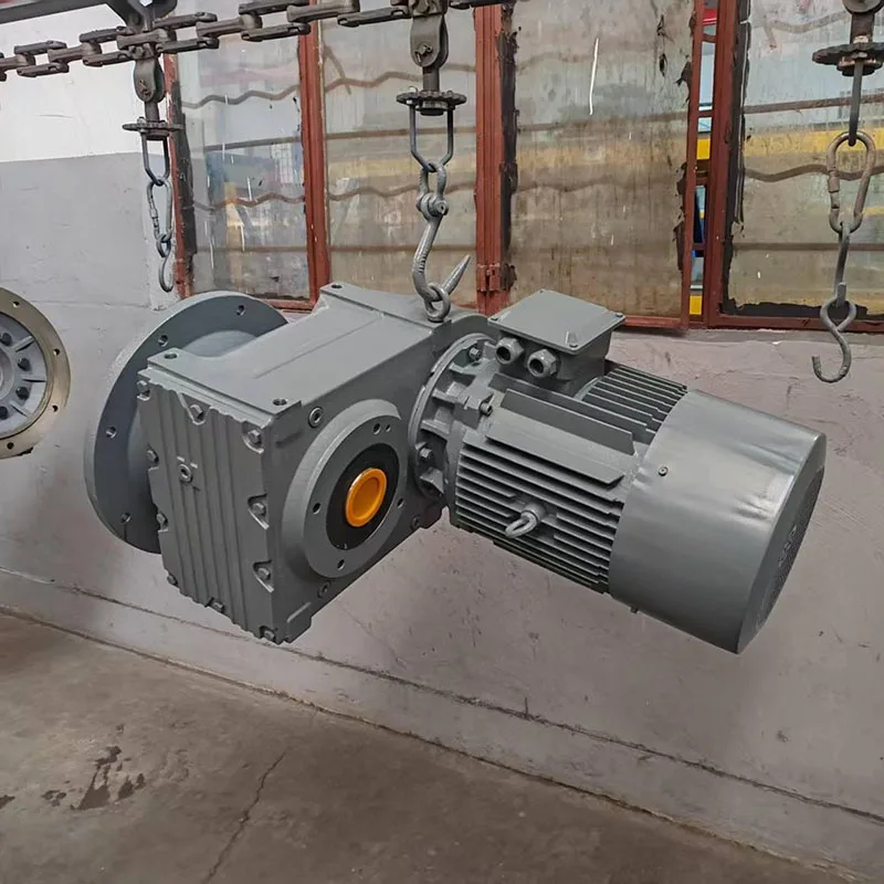 Manufacturer F Series precision Gearbox High Torque Helical Gearbox guomao Reducer sew Geared Motor