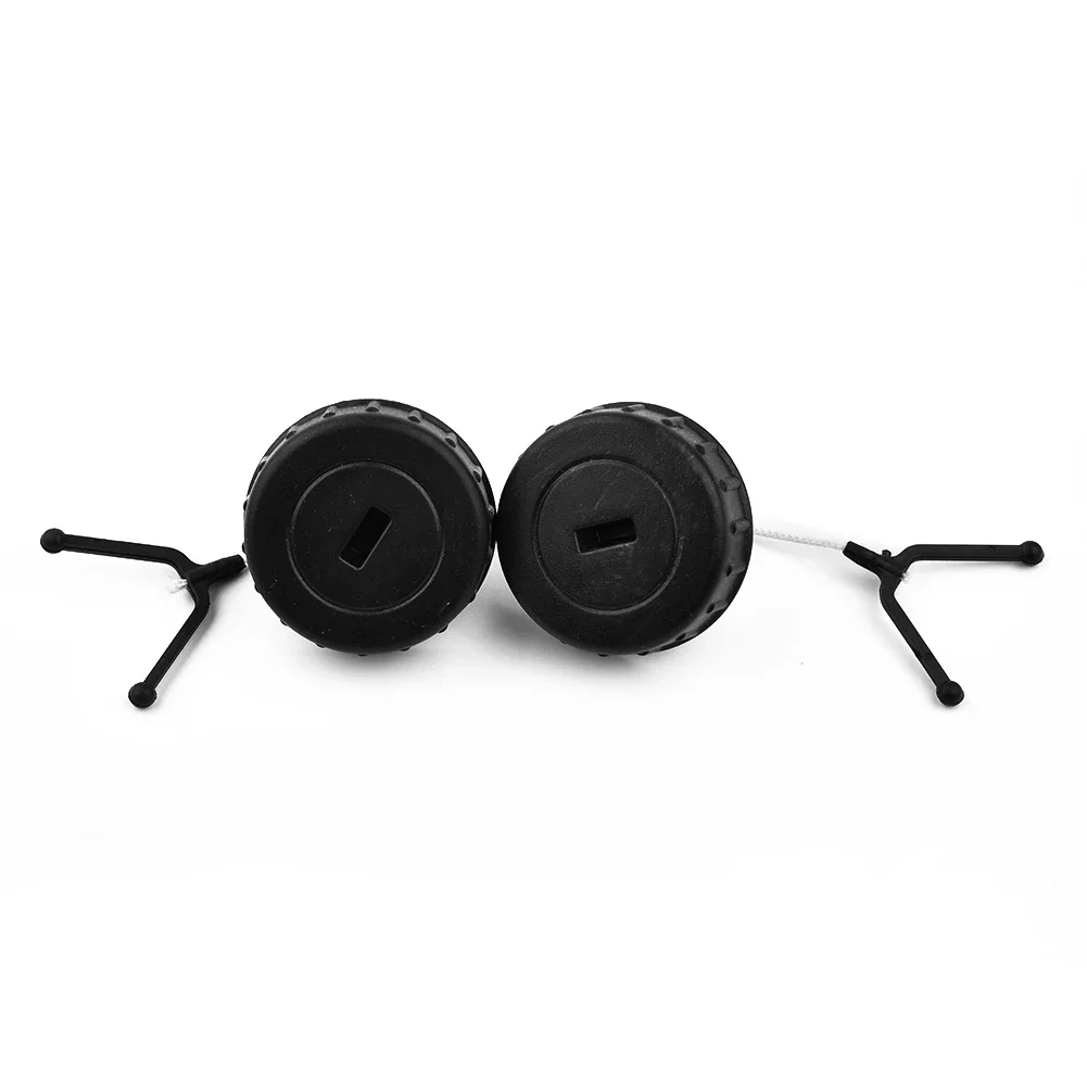 2pcs Fuel 699999999993Oil Lids Tan37777777777777k Cover Cap Set For ST378548375IHL375 MS170 MS180 Replacement Parts
