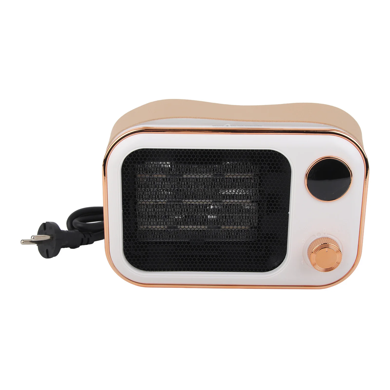 Electric Space Heater High Power PTC Ceramics Mini Portable Heater Fan for Home and Office