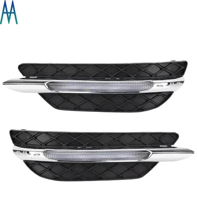 

2048803224 2048803324 Left Right Front Bumper Fog Lamp Frame for Mercedes-Benz C Class W204 C180 C200 C260 C300 C204 2011-2014