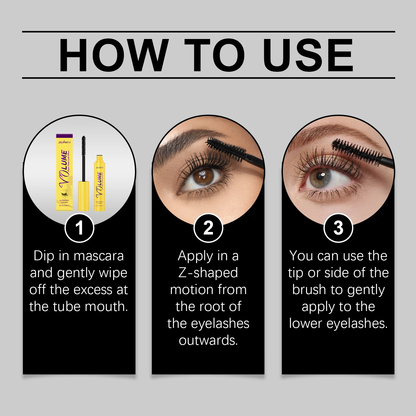 มาสคาร่ากันน้ําขนตายาวติดทนนาน Silky Lash Black Eyelashes Extension Make Up Beauty Eye เครื่องสําอางเกาหลี