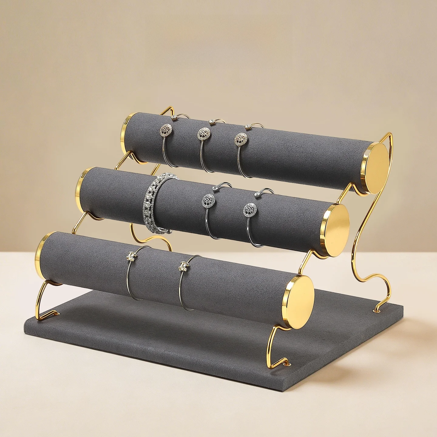 oransi-metal-bracelet-display-stand-multi-layered-jewelry-storage-rack-watch-showcases-fashion-accessories-exhibitors