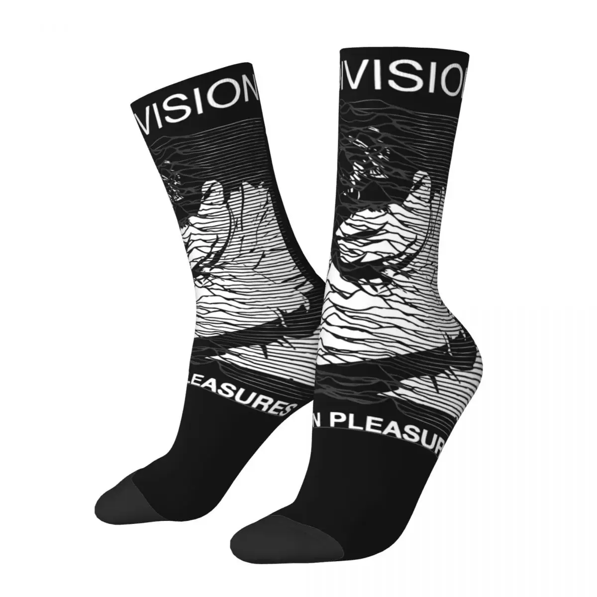 

New Male Men Socks Crazy Joy Division Sock Polyester Sport Women's Stockings Spring Summer Autumn Winter