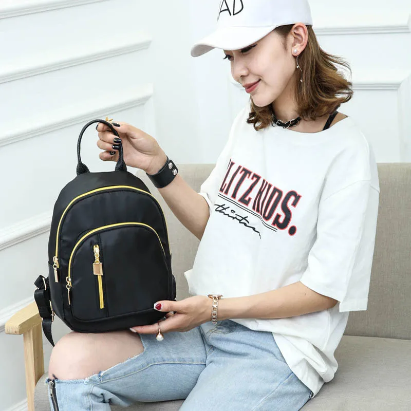 New Designer Fashion Women Backpack Mini Soft Touch Multi-Function Small Backpack Female Ladies Shoulder Bag Girl Purse