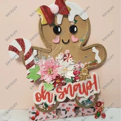 KSCRAFT  Gingerbread Man Memorydex Cutting Dies Stencils for DIY Scrapbooking Decorative Embossing DIY Paper Cards