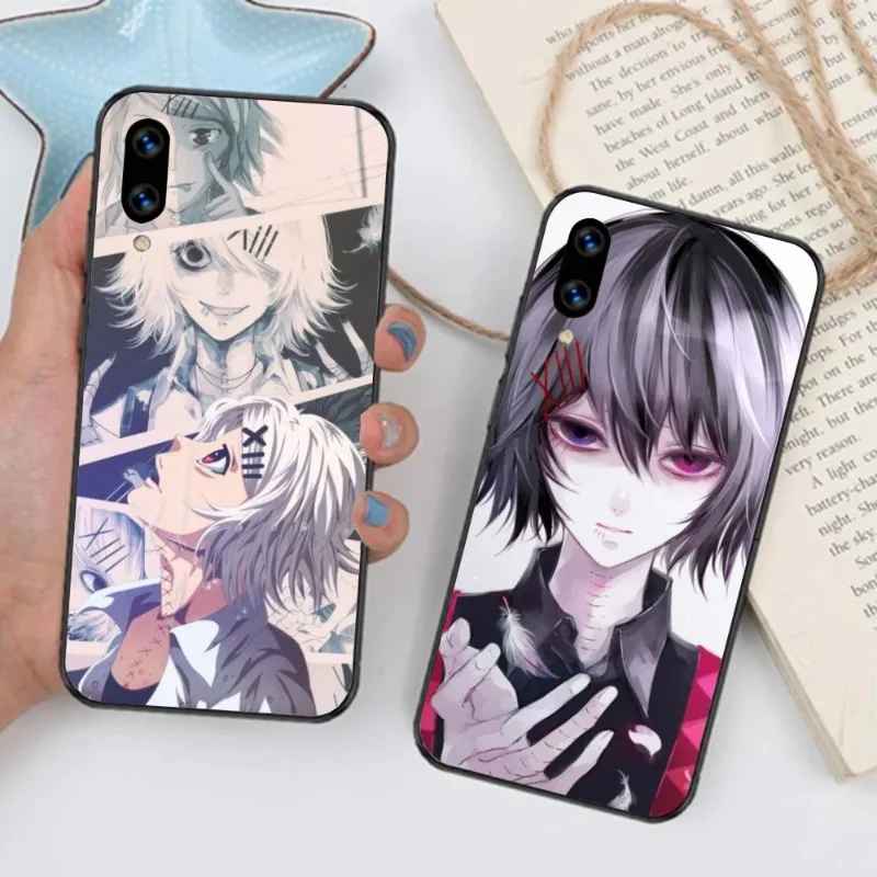 Tokyo Ghoul Juuzou Mobile Phone Case for Huawei Mate 40 30 20 10 Pro Lite Nova 9 8 5T Y7p Y7 Black Soft Phone Cover Funda