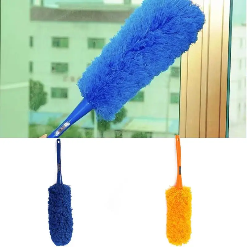 Microfiber Duster Brush Hand Dust Removal Cleaner Anti Dusting Brush Home Air-condition Car Furniture Cleaning