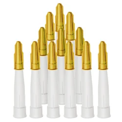Silicone Caulking Gun Nozzles Tube Nozzle Cap Re-sealable Cartridge Spare Nozzles Screw-Cover For Silicone Caulking Pipes