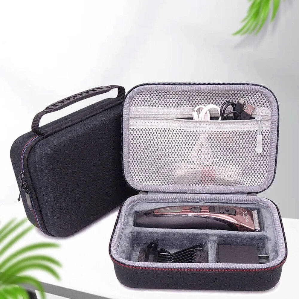 1PC Barber Kit Carrying Bag Hair Clipper Storage Box EVA Shaver Bag