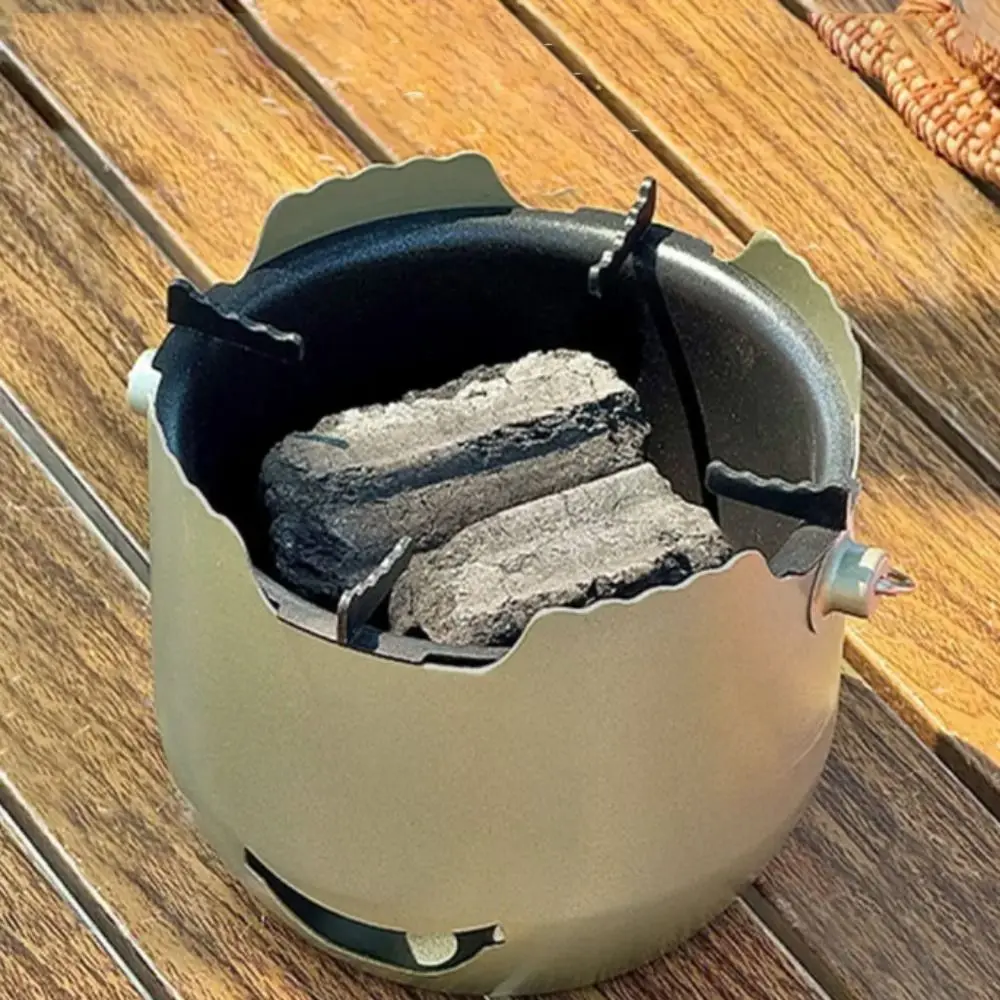 

BBQ Tool Korean Style Camping Charcoal Stove Household Metal Portable Charcoal Grill with Grill Net Barbecue Grill Outdoor