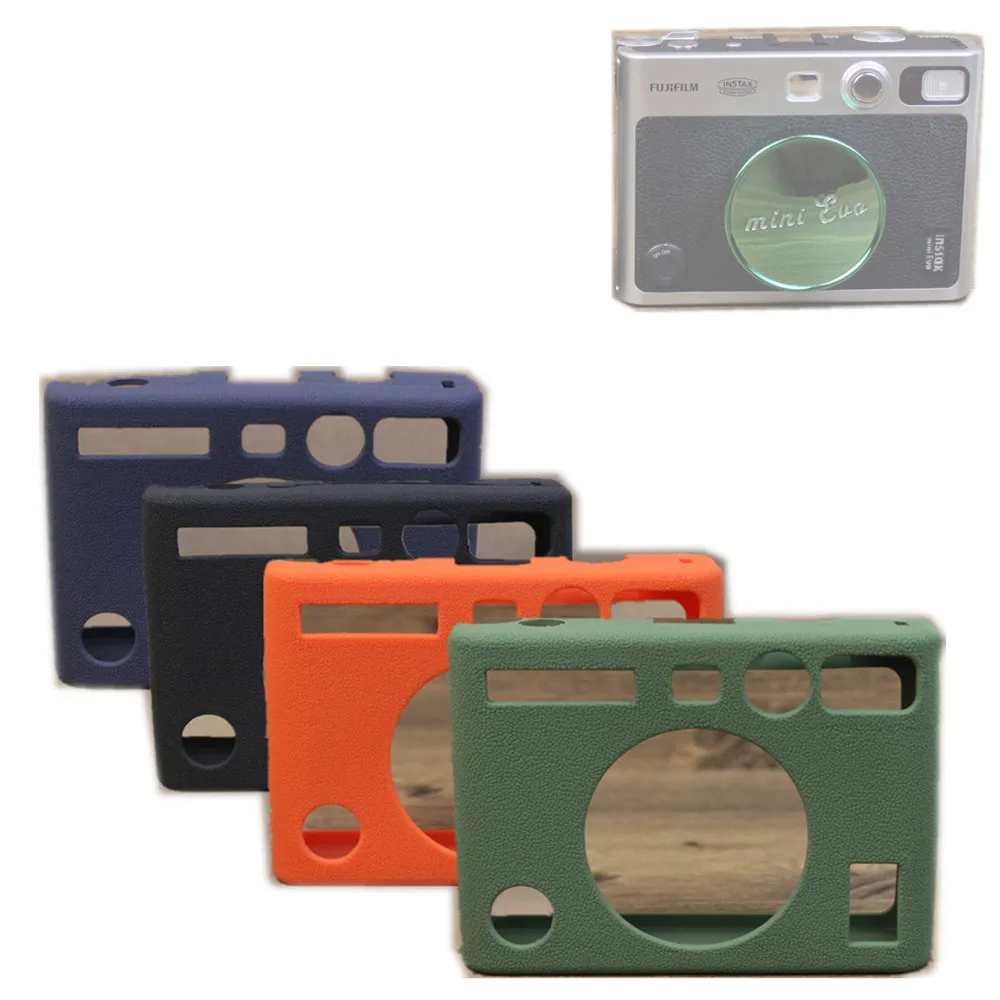 Mini Evo Gumowa silikonowa osłona korpusu Osłona ramki / osłona obiektywu do aparatu Fujifilm Instax Mini Evo Fuji