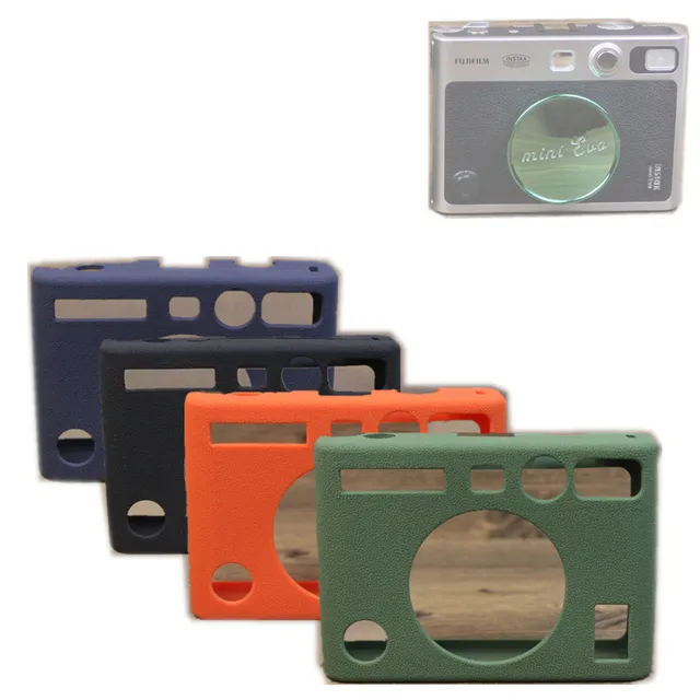 Mini Evo Gumowa silikonowa osłona korpusu Osłona ramki / osłona obiektywu do aparatu Fujifilm Instax Mini Evo Fuji