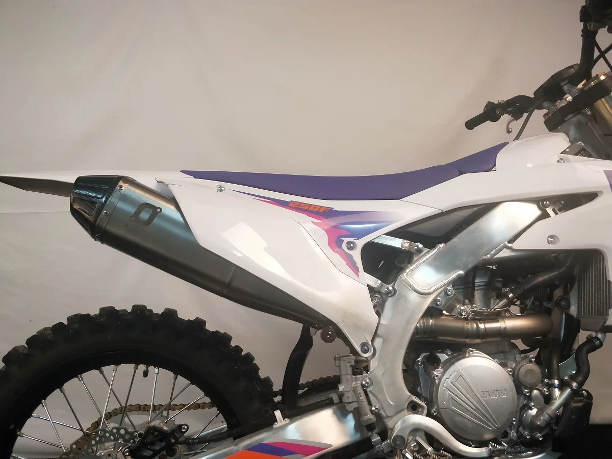 Factory Direct Selling Performance Universal Exhaust Muffler Motorcycle Slip-On Pipe System For 250cc Off-Road Bike, Escape Part