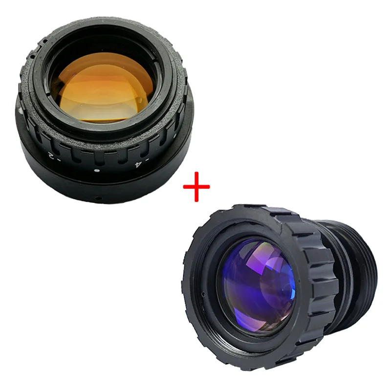 Lighter PVS14 Eyepiece and Objective Lens Combination Set PVS31 40 Degrees 26mm 1X PRO  for Night Vision