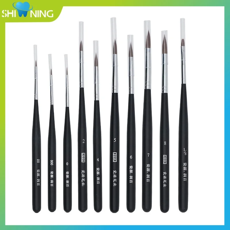 

Dental Porcelain Brush Pen Dental Technician Tools Dental Lab Supplies Dentist Tools Dental Ceramic Brush Pen 10 Types