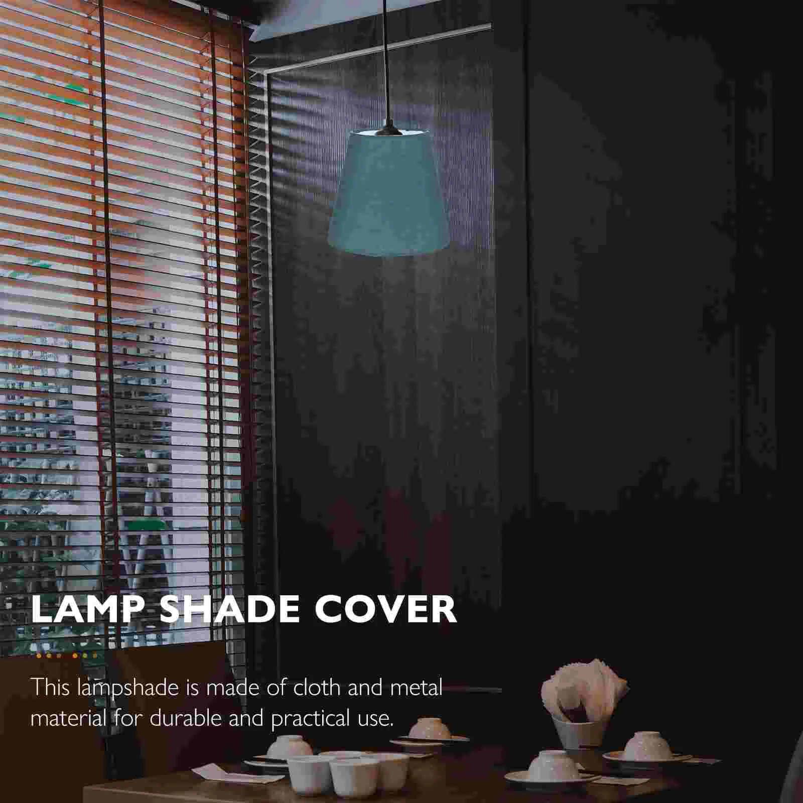 Lamp Shade Lampshade Cover Table Cloth Shades Light For Chandelier Barrel Black Dust Lampshades Wall Ceiling Floor Chandeliers