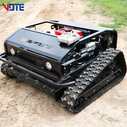 Agricultural Machinery Miniature Crawler Electric Home Robot Ride Sickle Bar Green Remote Control Lawn Remote Mower Customized